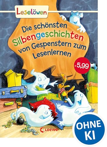 Leselöwen - Das Original - Die schönsten Silbengeschichten von Gespenstern zum Lesenlernen - Hardcover