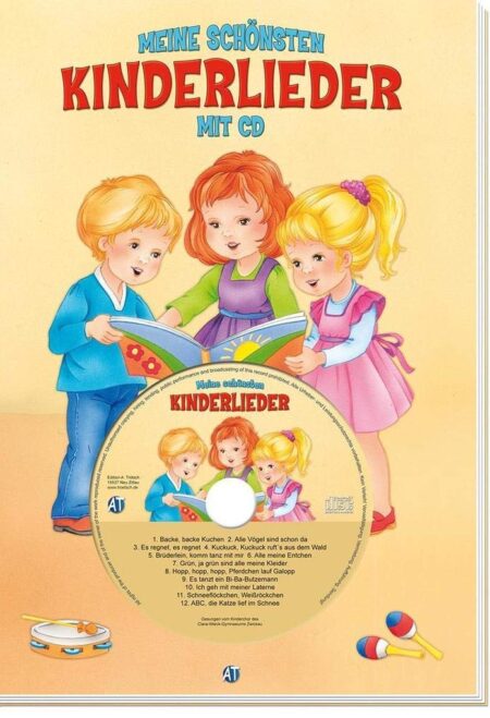Meine schönsten Kinderlieder mit CD: Liederbuch