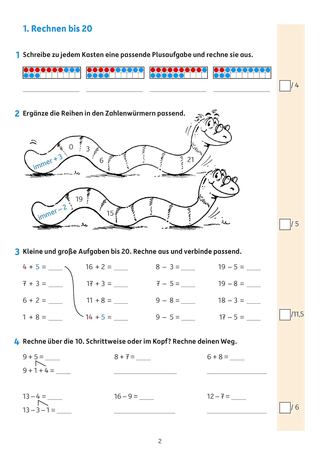 Tests in Mathe - Lernzielkontrollen 2. Klasse - Image 4