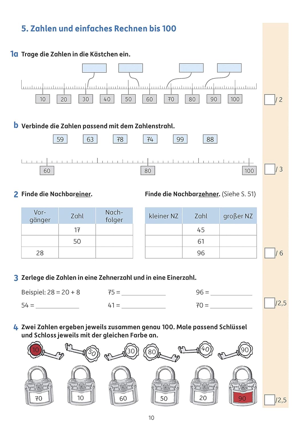 Tests in Mathe - Lernzielkontrollen 2. Klasse - Image 6