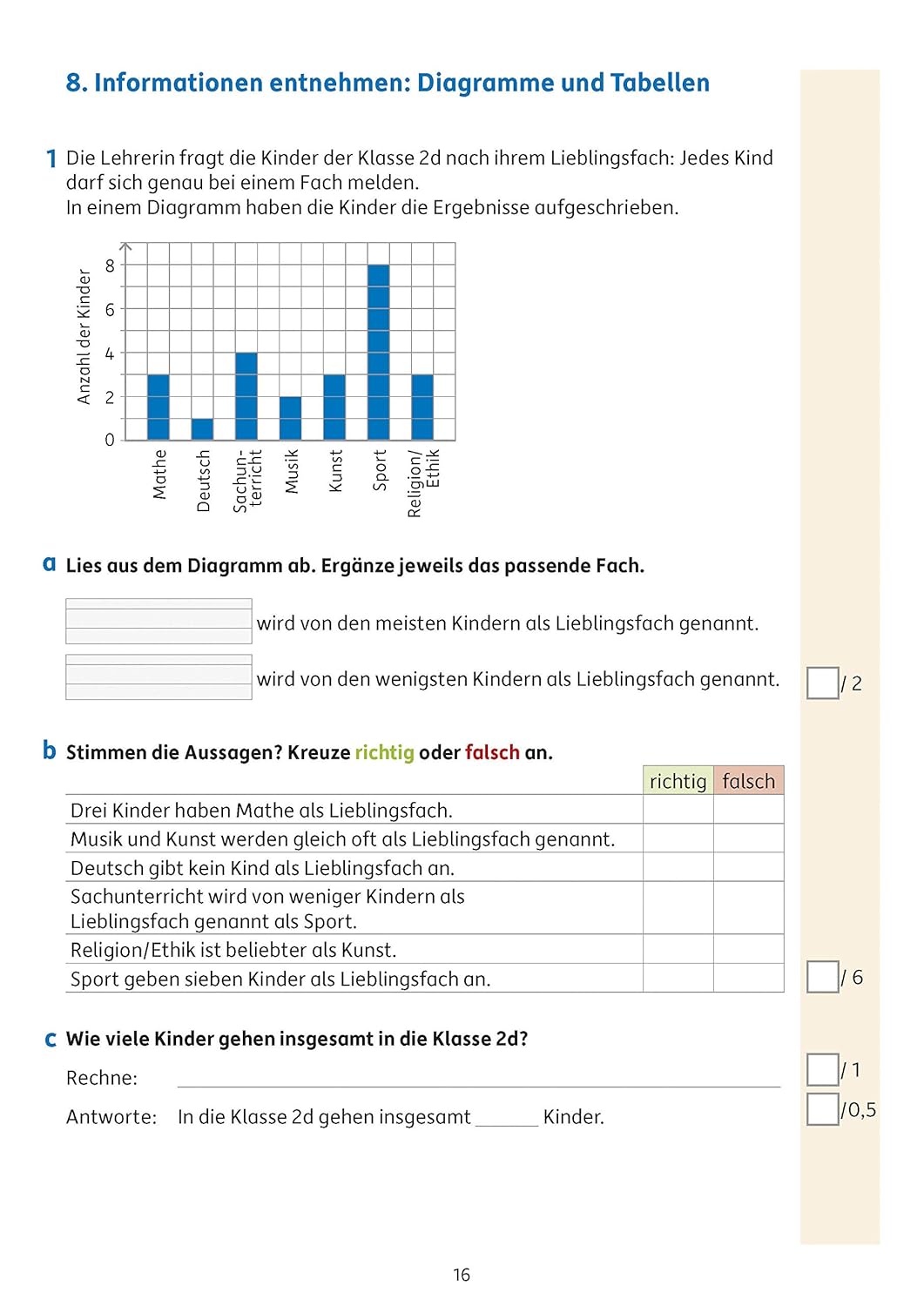 Tests in Mathe - Lernzielkontrollen 2. Klasse - Image 7