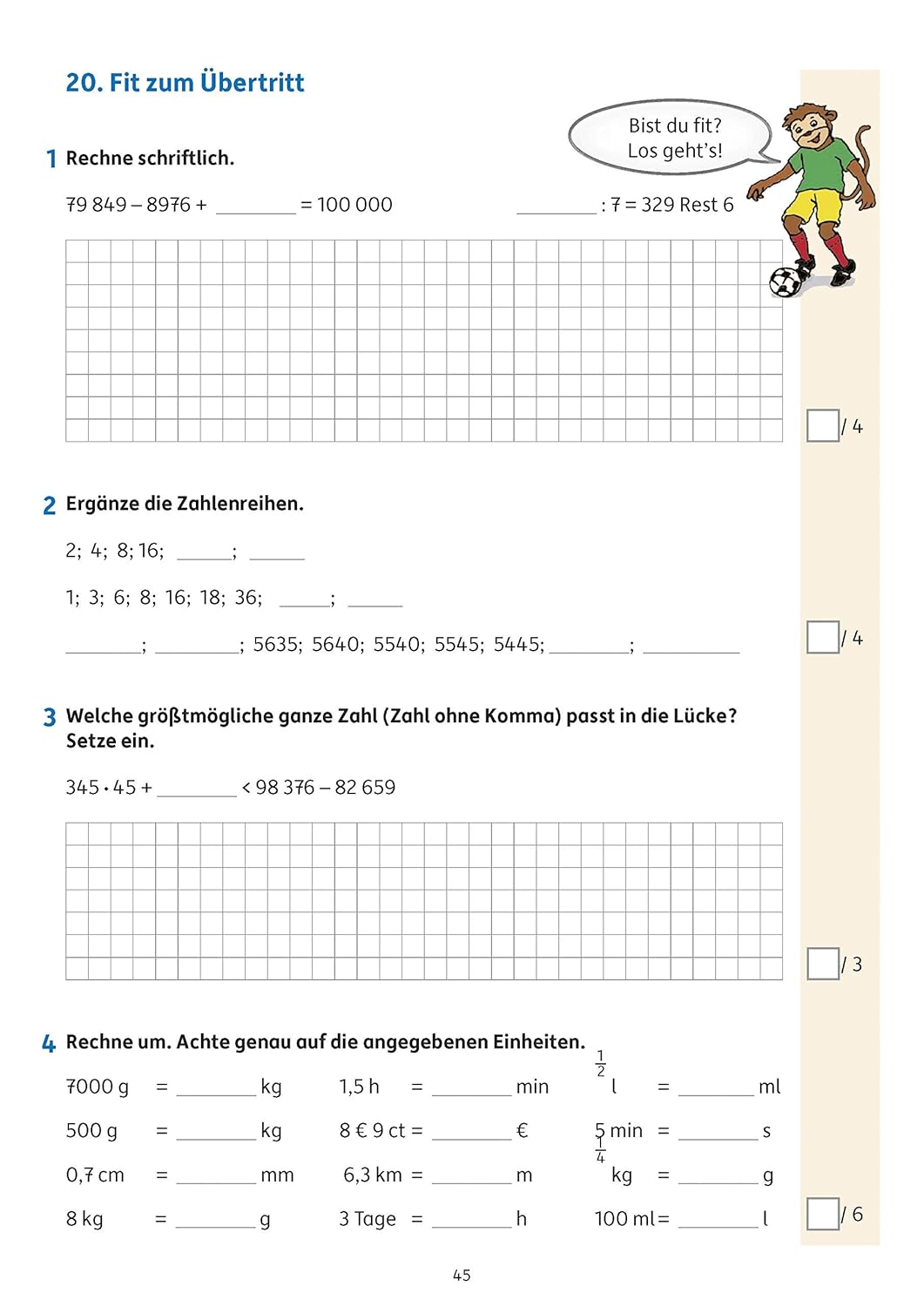 Tests in Mathe - Lernzielkontrollen 4. Klasse - Image 7