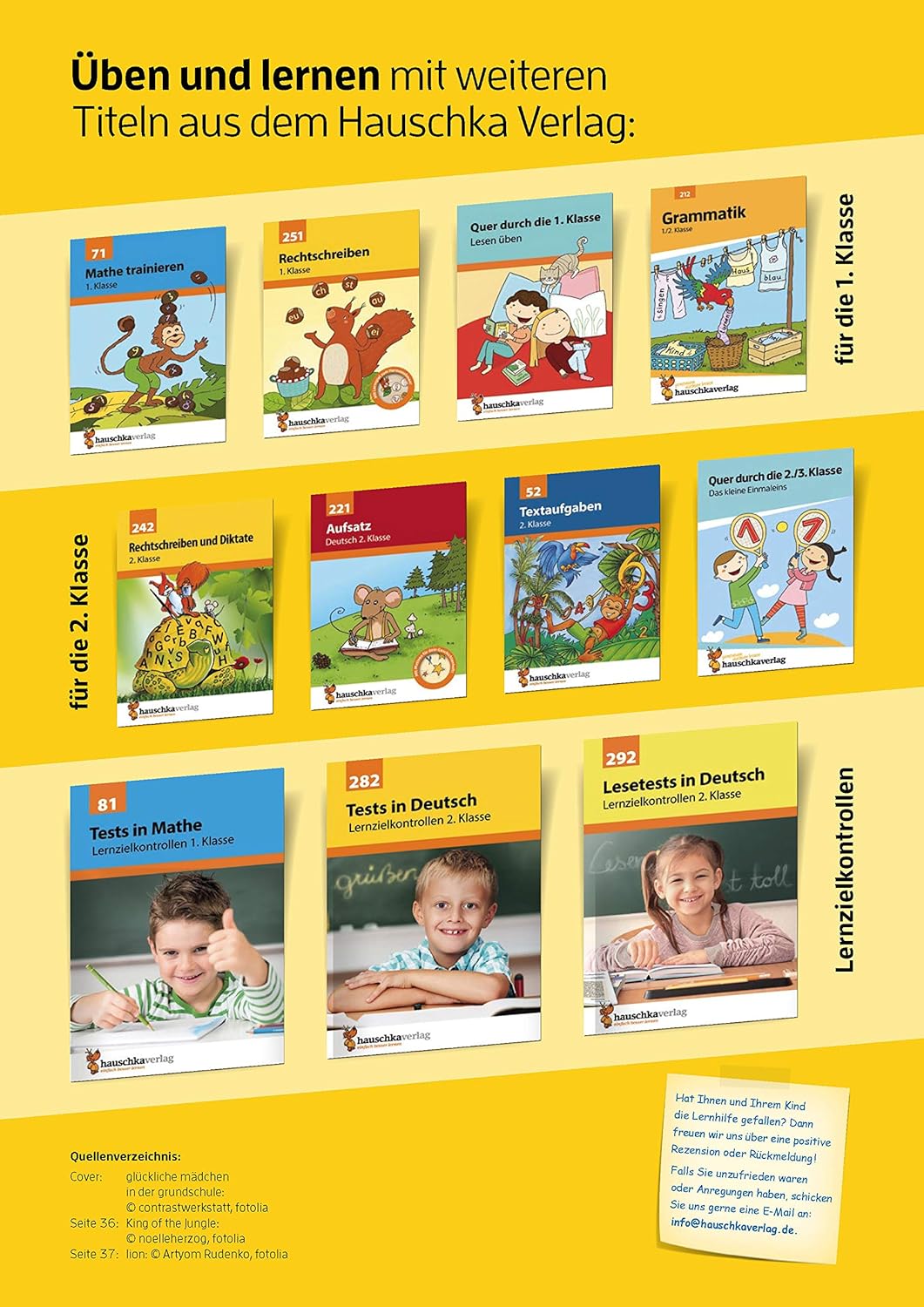 Tests in Deutsch - Lernzielkontrollen 1. Klasse - Image 10