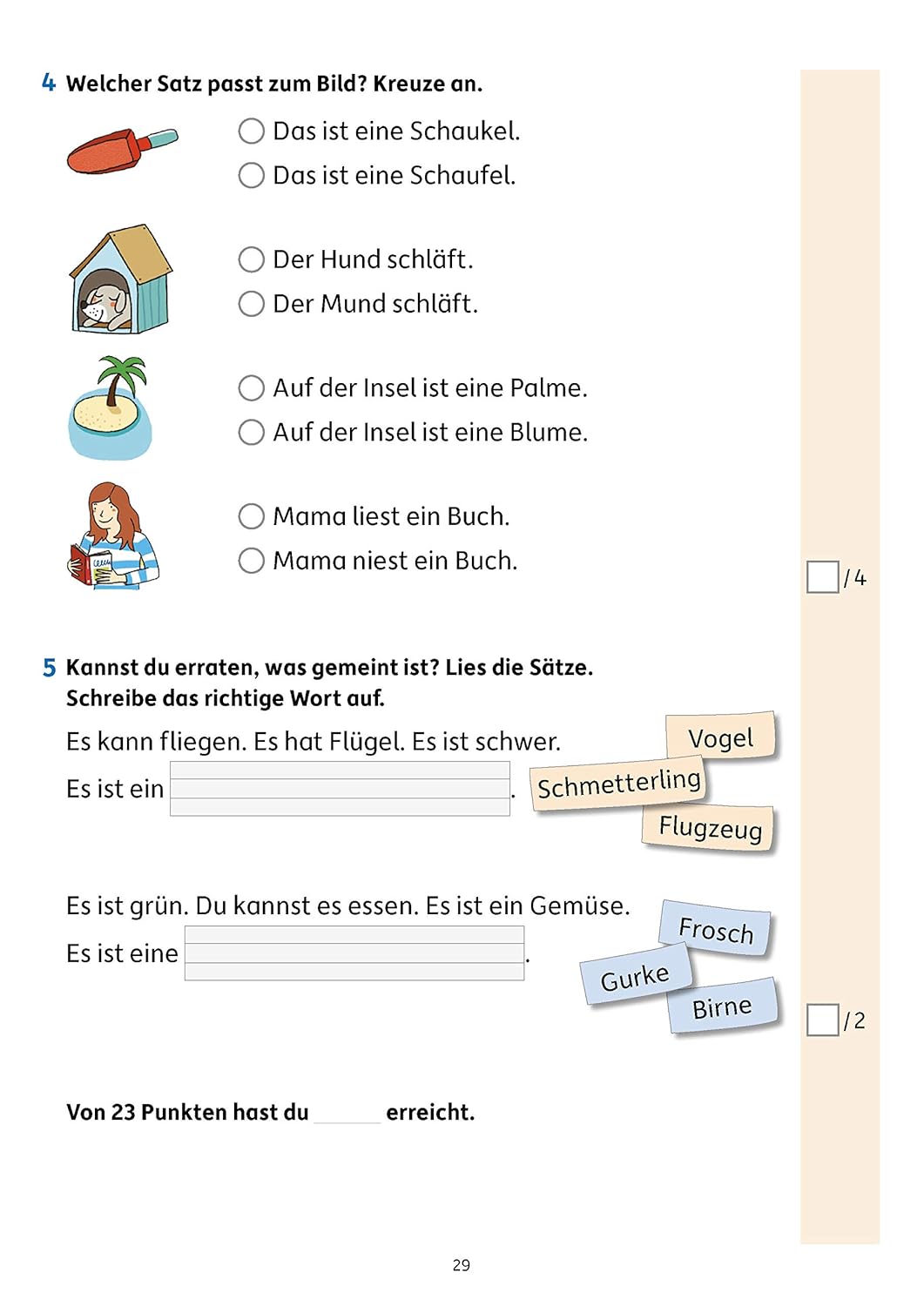 Tests in Deutsch - Lernzielkontrollen 1. Klasse - Image 7
