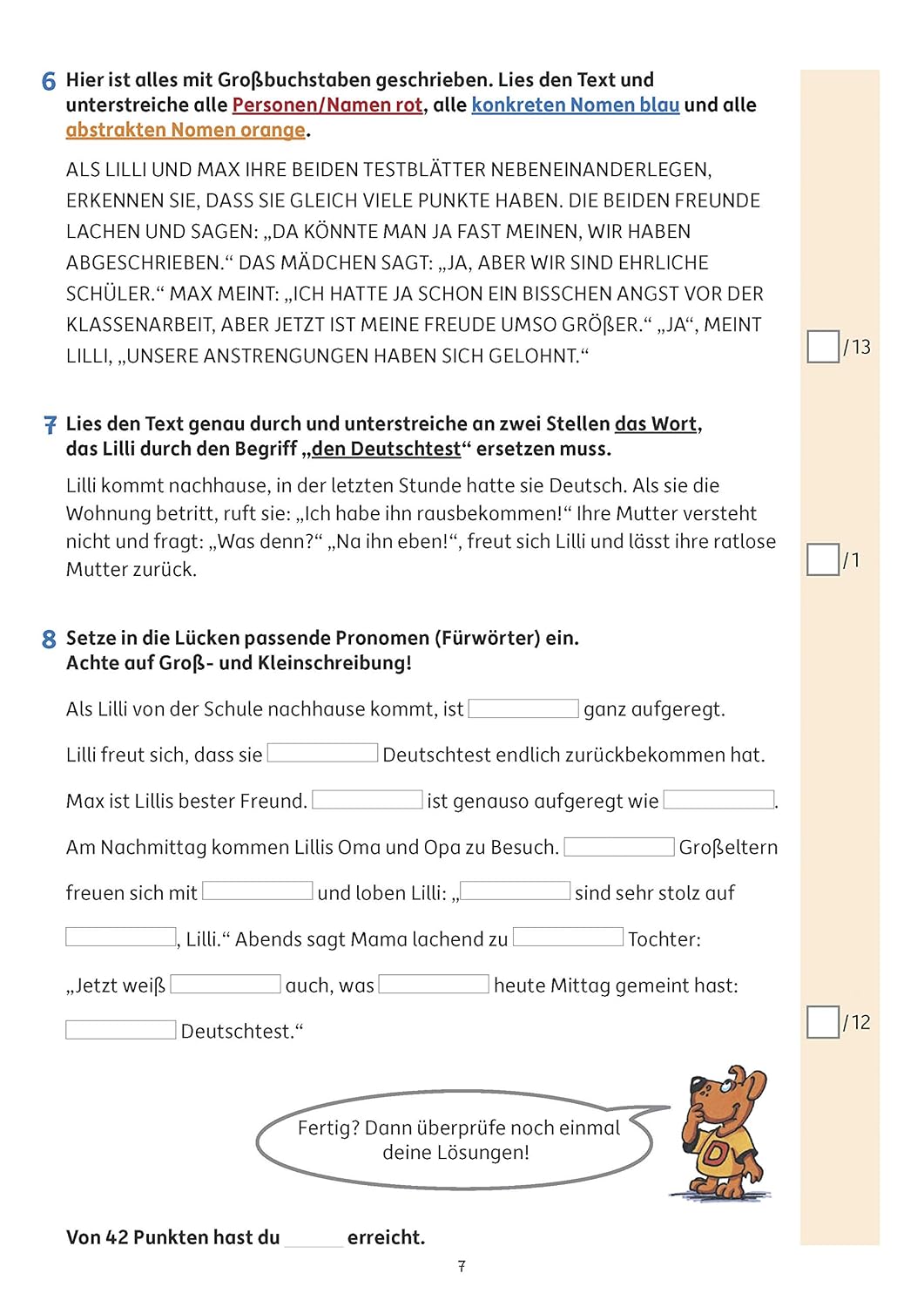 Tests in Deutsch - Lernzielkontrollen 3. Klasse - Image 5