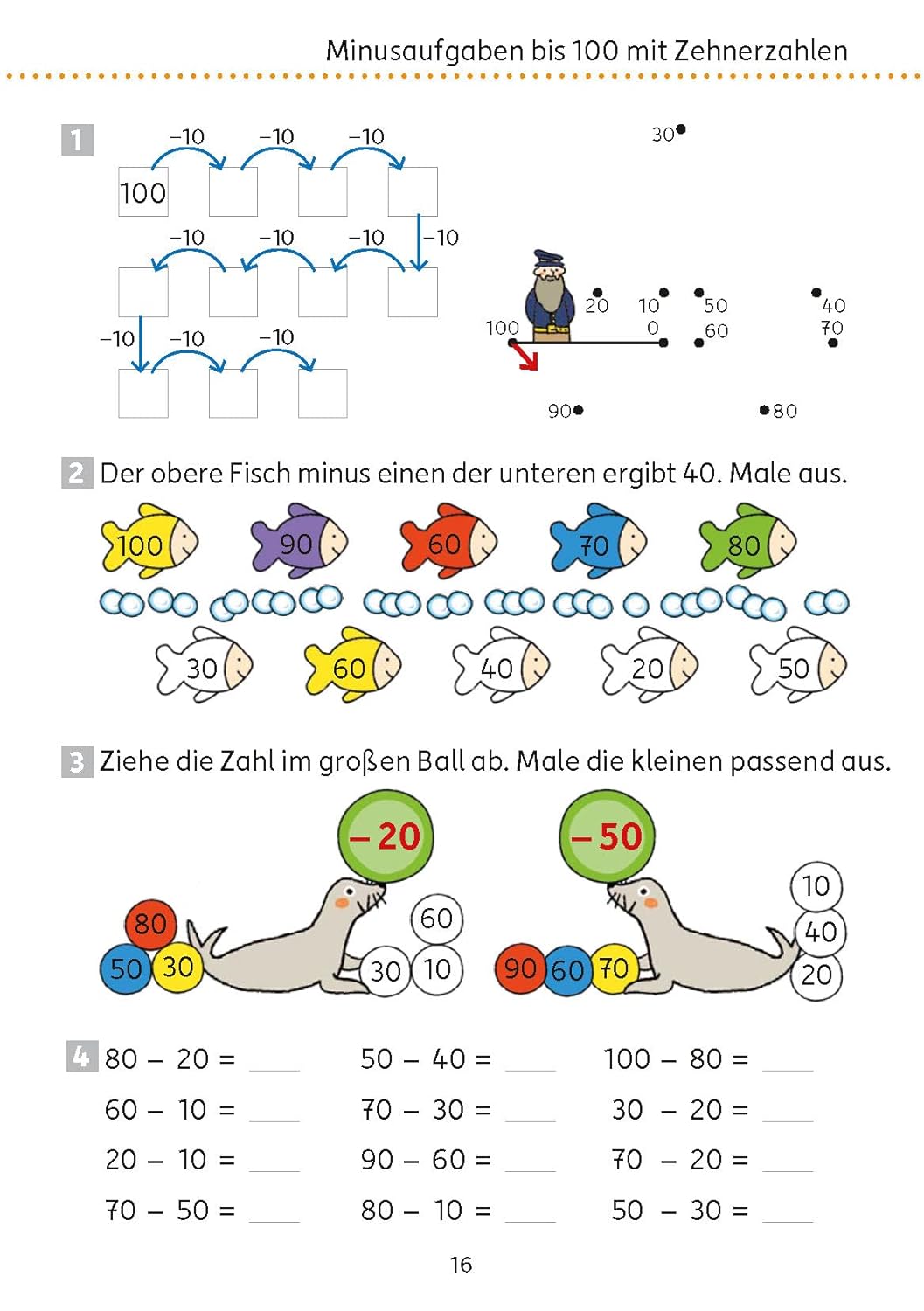 Mein Übungsheft Rechnen 2. Klasse: Mathematik: Aufgaben mit Lösungen im Zahlenraum bis 100 - wiederholen, trainieren, lernen - Image 5