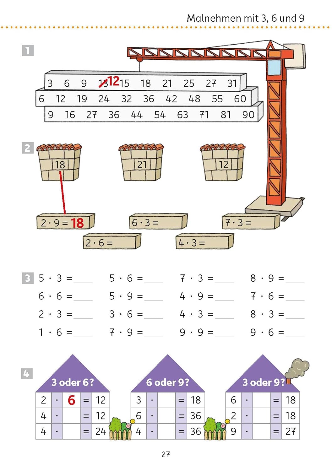 Mein Übungsheft Rechnen 2. Klasse: Mathematik: Aufgaben mit Lösungen im Zahlenraum bis 100 - wiederholen, trainieren, lernen - Image 9