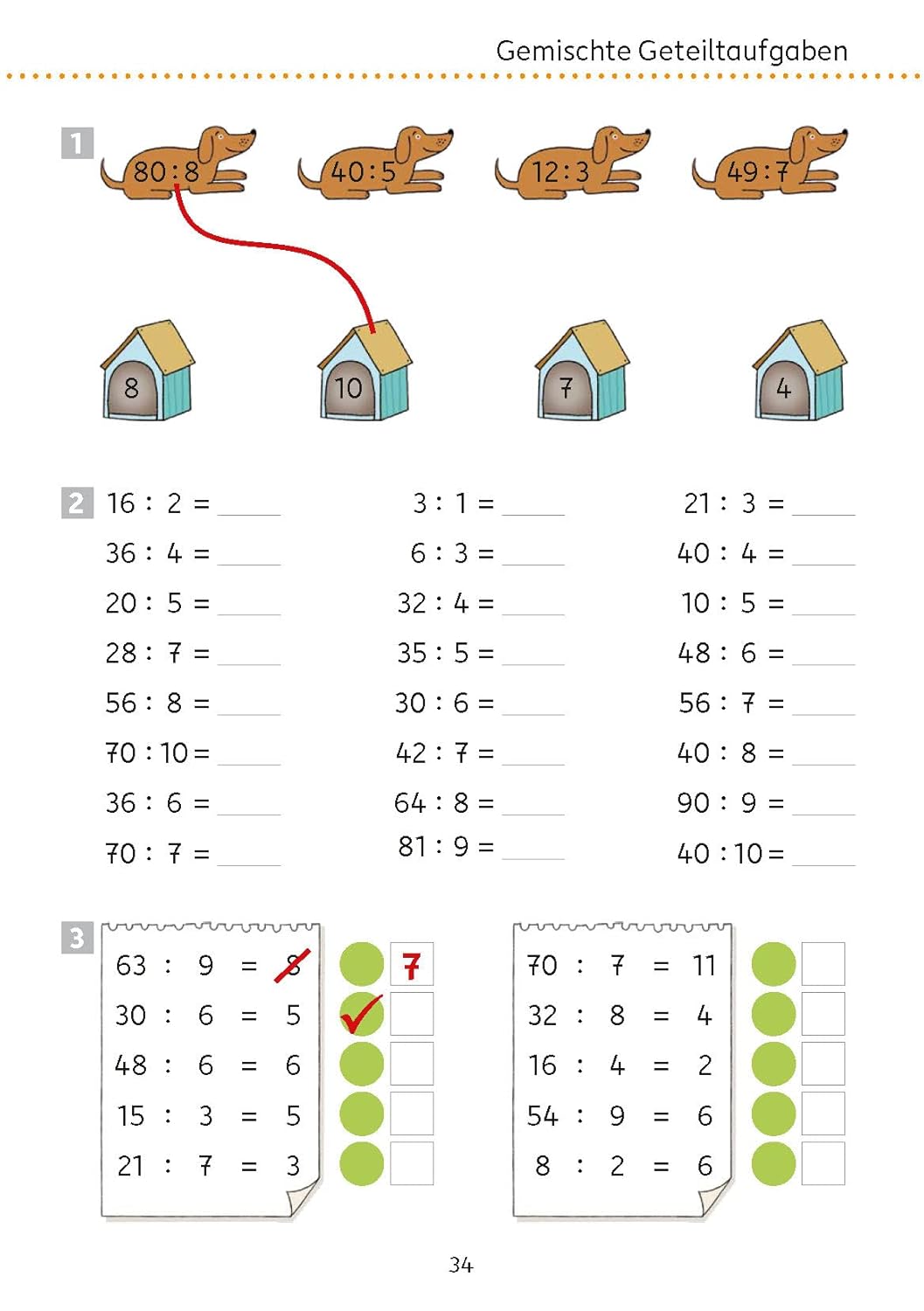 Mein Übungsheft Rechnen 2. Klasse: Mathematik: Aufgaben mit Lösungen im Zahlenraum bis 100 - wiederholen, trainieren, lernen - Image 6