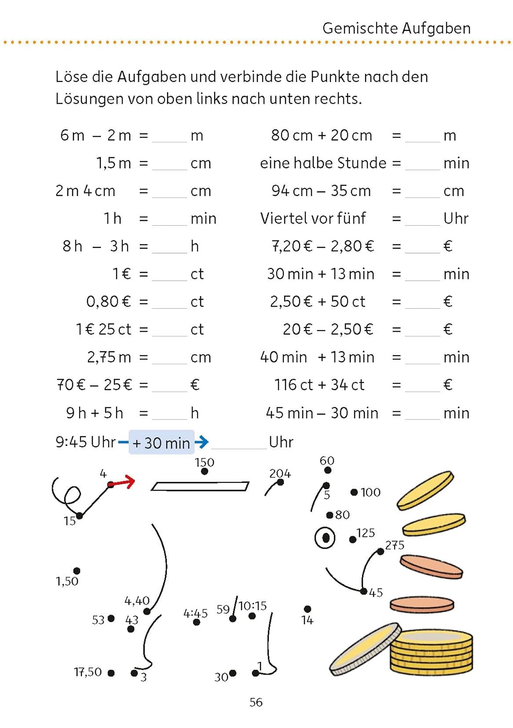 Mein Übungsheft Rechnen 2. Klasse: Mathematik: Aufgaben mit Lösungen im Zahlenraum bis 100 - wiederholen, trainieren, lernen - Image 7