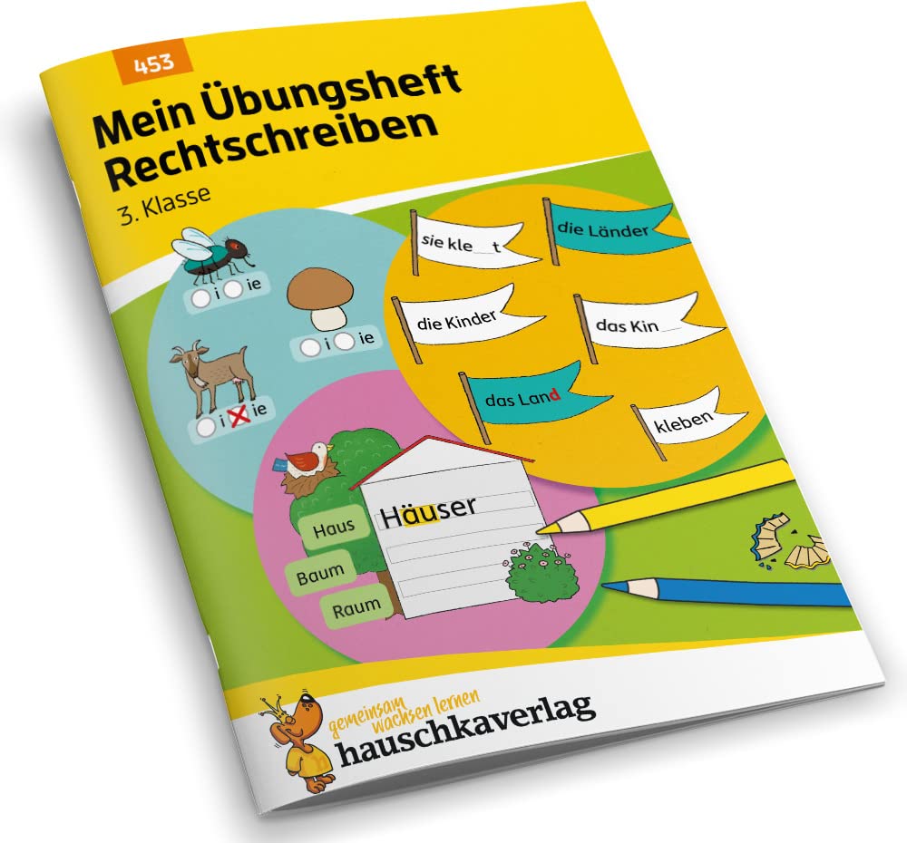 Mein Übungsheft Rechtschreiben 3. Klasse: Deutsch: Übungen für die Grundschule - Richtig schreiben - Image 2