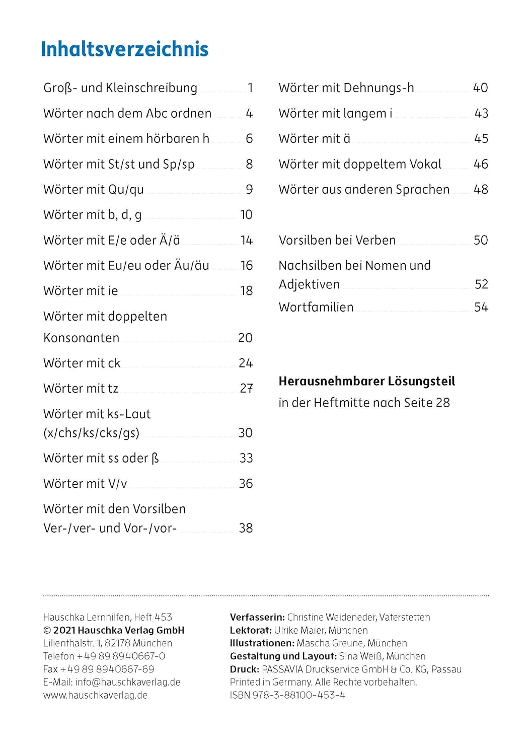 Mein Übungsheft Rechtschreiben 3. Klasse: Deutsch: Übungen für die Grundschule - Richtig schreiben - Image 3