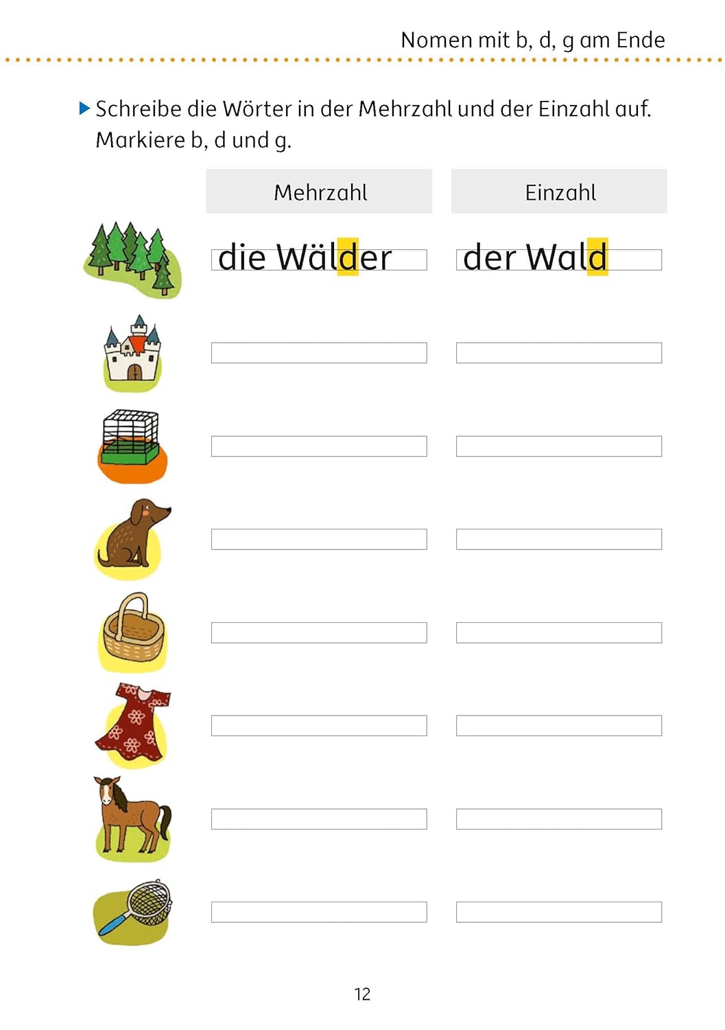 Mein Übungsheft Rechtschreiben 3. Klasse: Deutsch: Übungen für die Grundschule - Richtig schreiben - Image 6