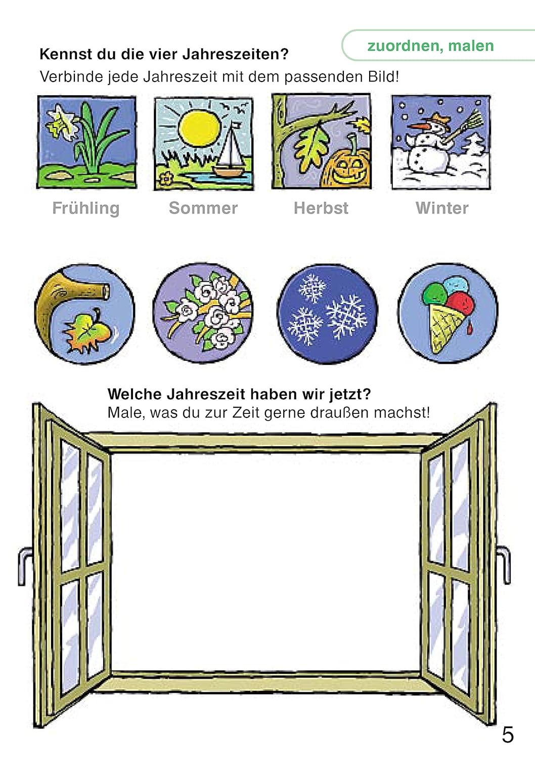 Unsere vier Jahreszeiten. Vorschule und die 1. Klasse - Image 2
