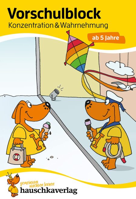 Vorschulblock - Konzentration und Wahrnehmung ab 5 Jahre