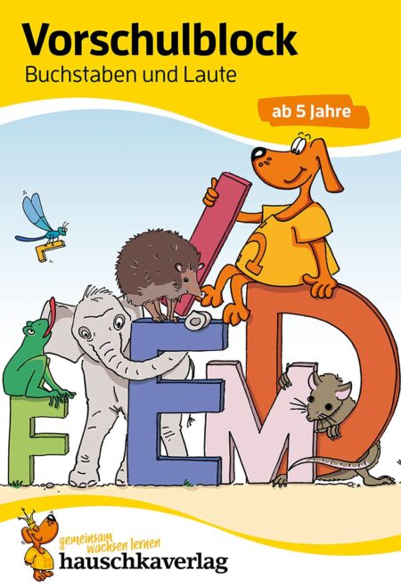Vorschulblock - Buchstaben und Laute ab 5 Jahre