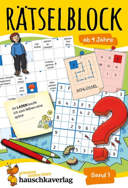 Rätselblock ab 9 Jahre, Band 1