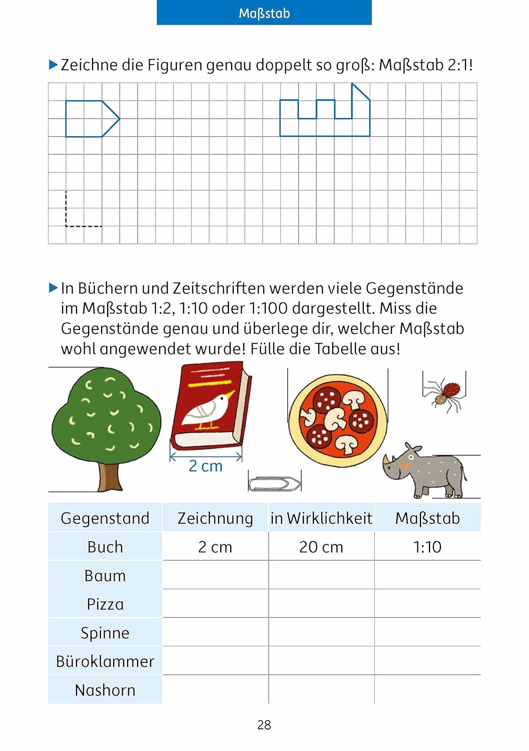 Quer durch die 4. Klasse, Mathe und Deutsch: A5-Übungsblock - Image 6