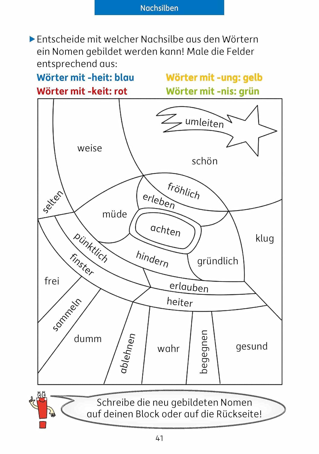 Quer durch die 4. Klasse, Mathe und Deutsch: A5-Übungsblock - Image 7