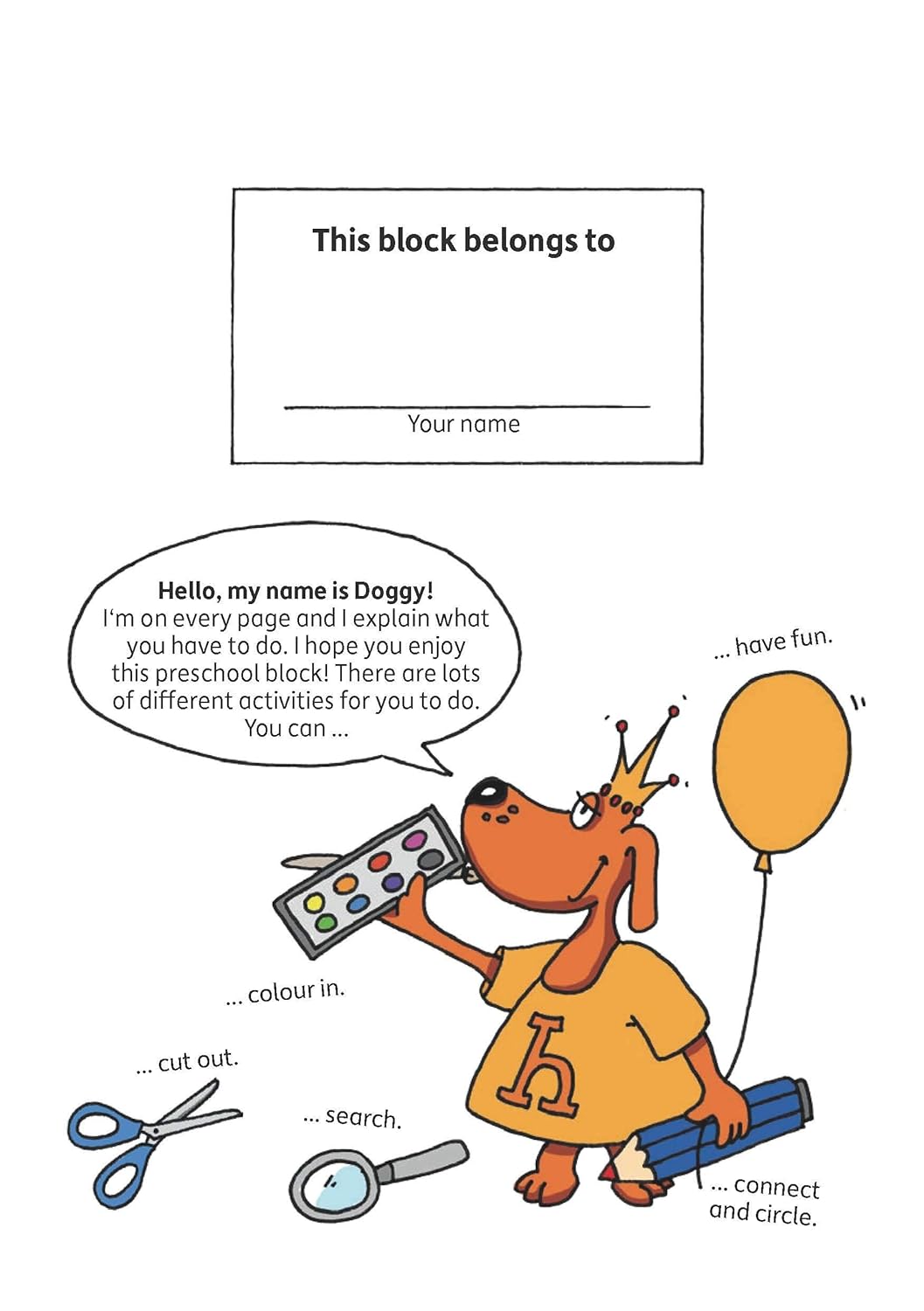 Kindergarten Activity Book from age 4 years - Starting school Activity Book - for kids, boy and girl: Colourful puzzle block - fun educational learning - Image 3
