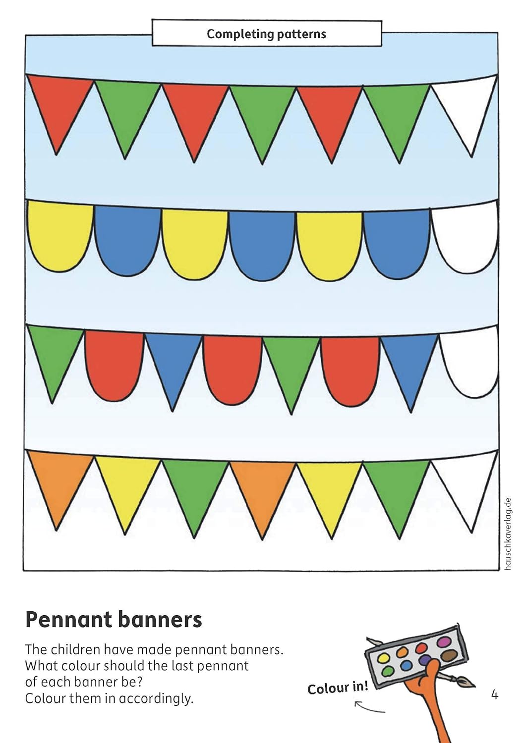 Kindergarten Activity Book from age 4 years - Starting school Activity Book - for kids, boy and girl: Colourful puzzle block - fun educational learning - Image 4