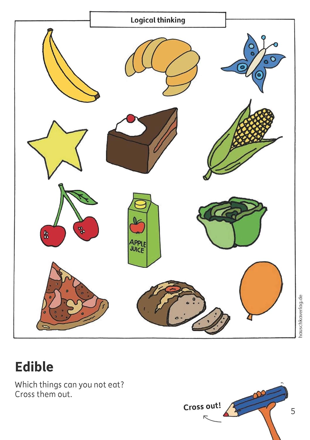 Kindergarten Activity Book from age 4 years - Starting school Activity Book - for kids, boy and girl: Colourful puzzle block - fun educational learning - Image 5
