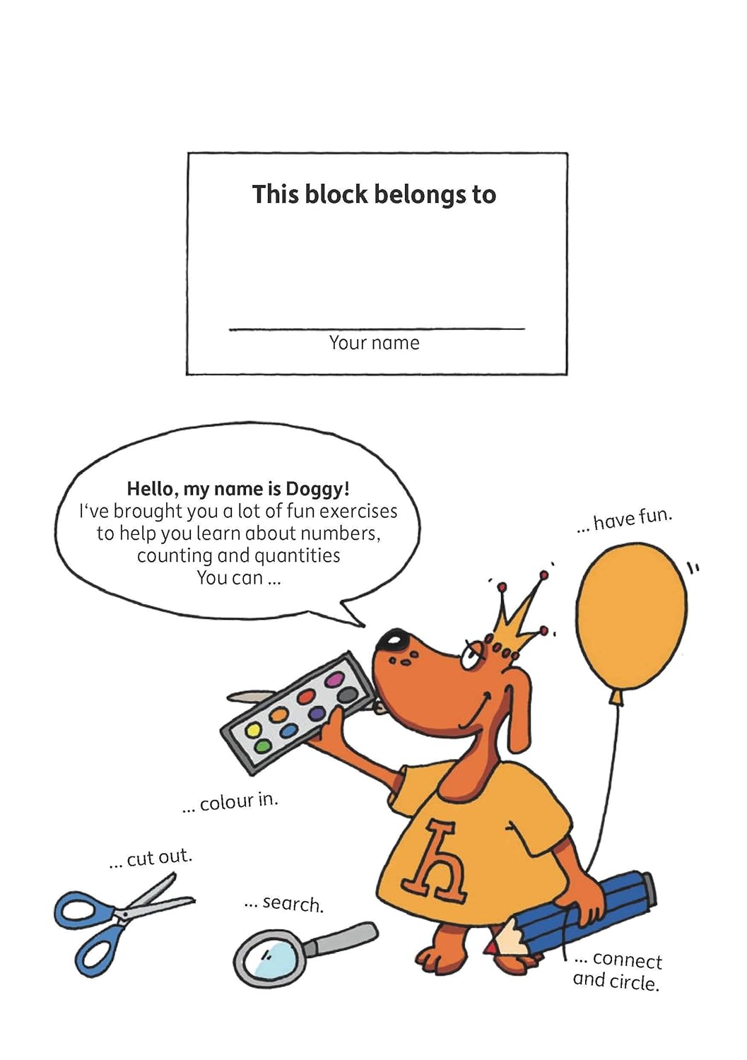 Preschool Activity Book for 5 Years - Boys and Girls - Numbers and quantities: Colourful puzzle block - fun educational development - Image 3