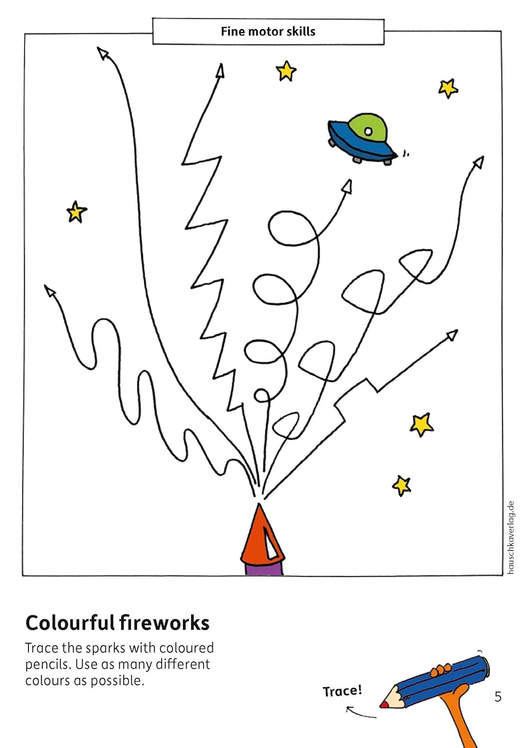 Kindergarten Activity Book from age 4 years - Shapes, colours, spot the difference - for kids, boy and girl: Colourful puzzle block - fun educational ... activity pads for kindergarten and preschool) - Image 6