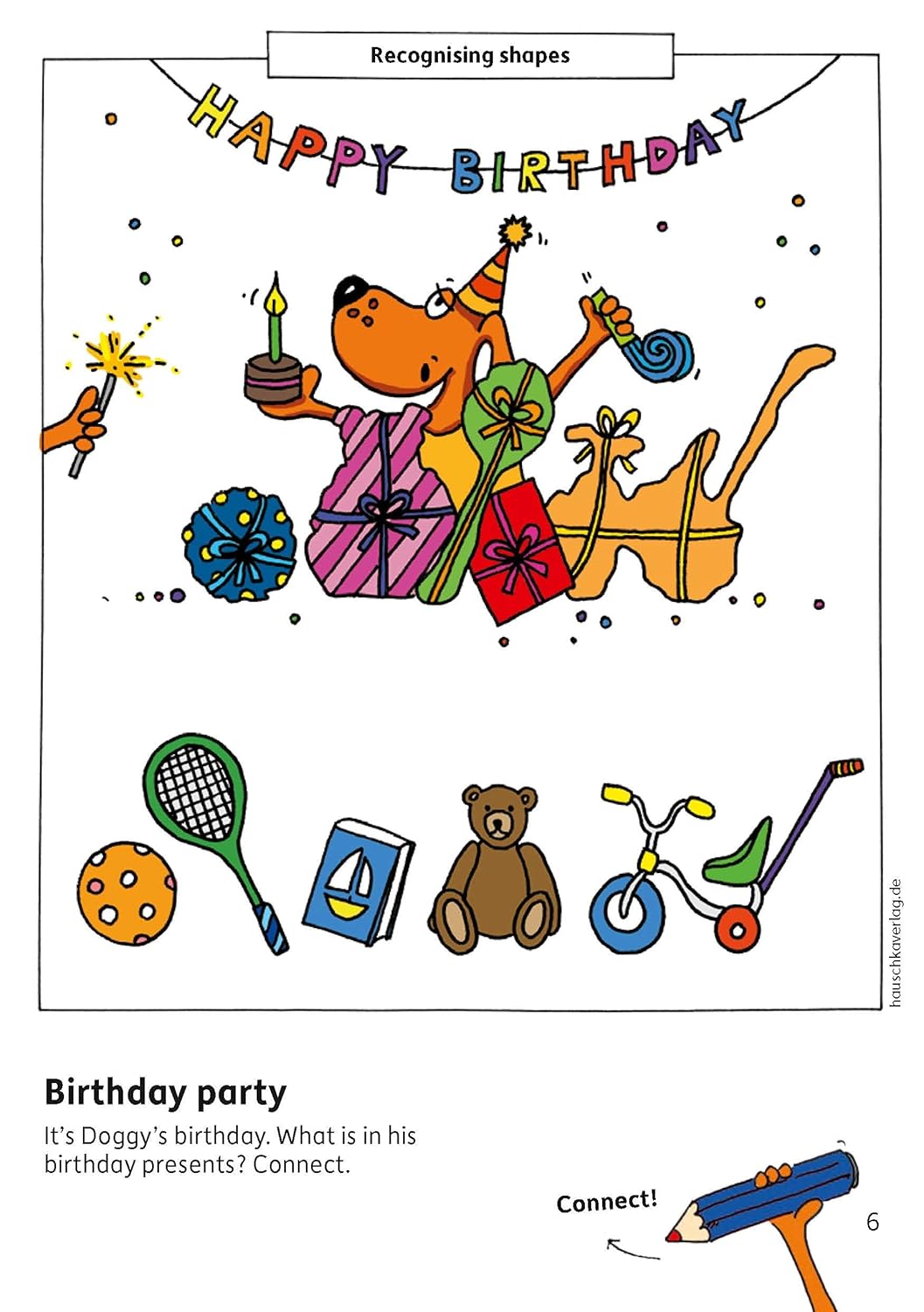 Kindergarten Activity Book from age 4 years - Shapes, colours, spot the difference - for kids, boy and girl: Colourful puzzle block - fun educational ... activity pads for kindergarten and preschool) - Image 7