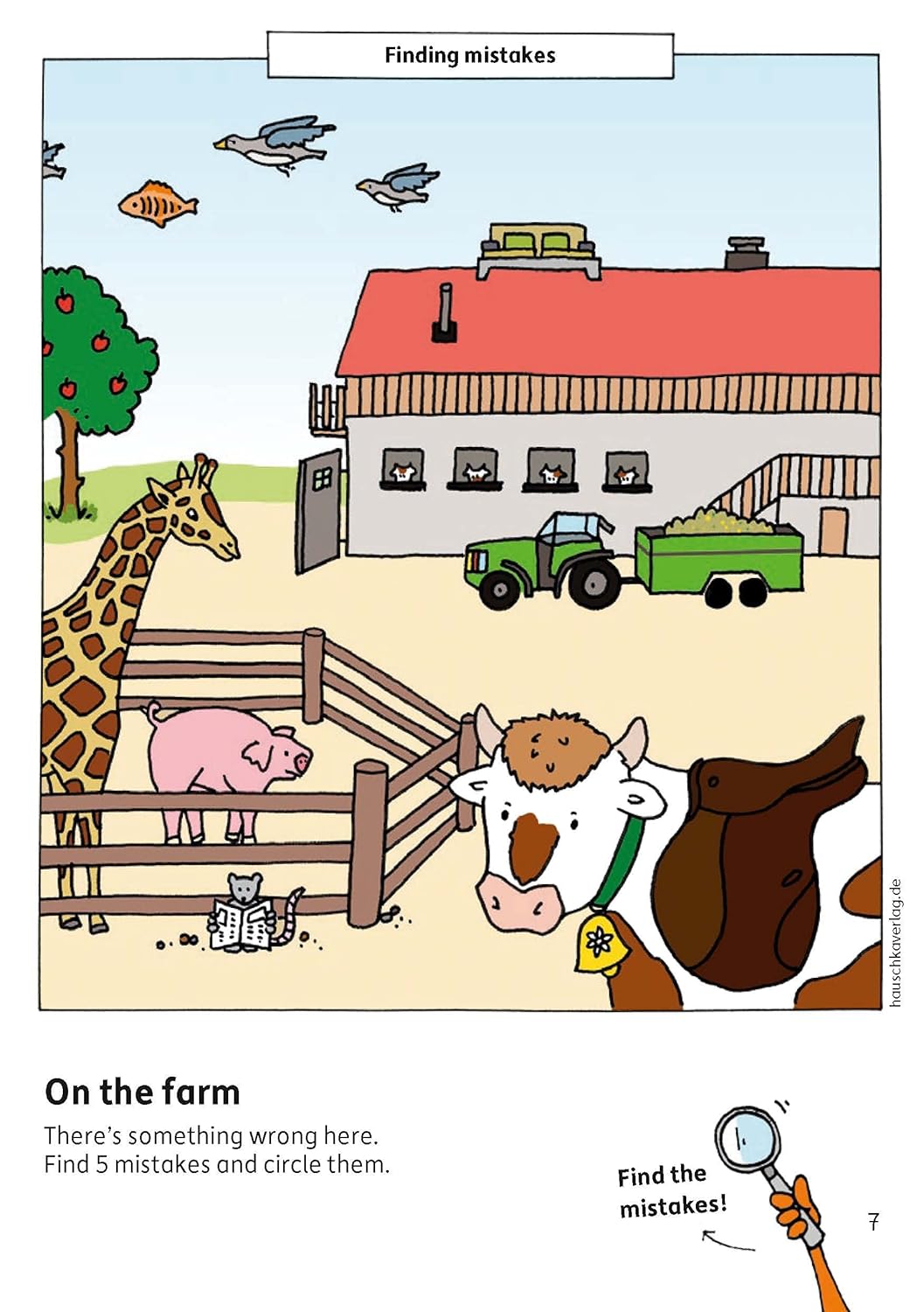 Kindergarten Activity Book from age 4 years - Shapes, colours, spot the difference - for kids, boy and girl: Colourful puzzle block - fun educational ... activity pads for kindergarten and preschool) - Image 8