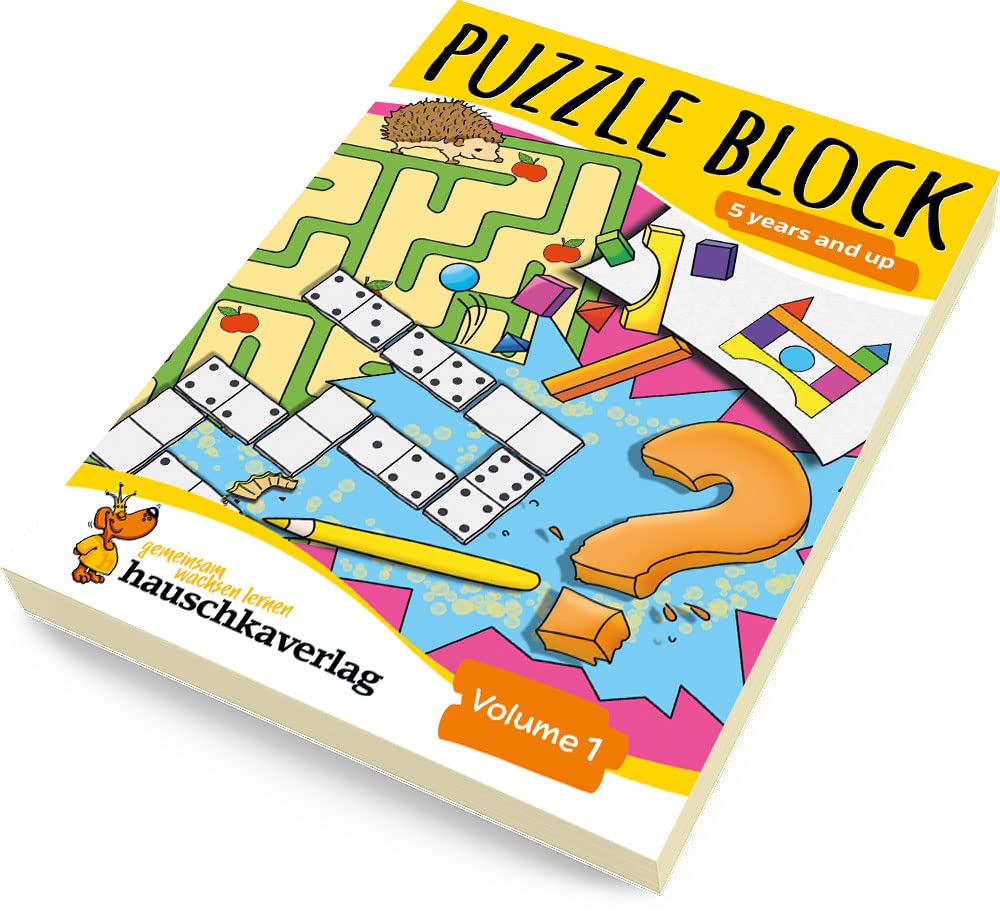 Puzzle Activity Book from 5 Years - Volume 1: Colourful Preschool Activity Books with Puzzle Fun: Labyrinth, Sudoku, Search and Find Books for Children, Promotes Concentration & Logical Thinking - Image 2