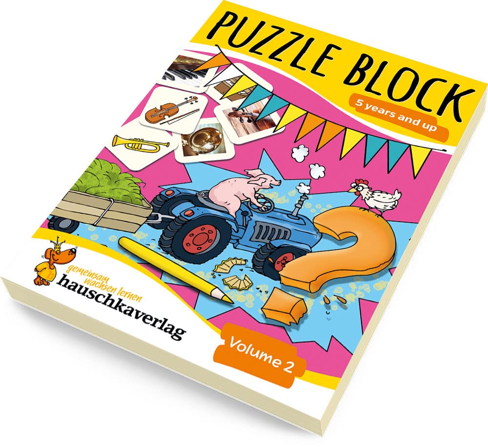 Puzzle Activity Book from 5 Years - Volume 2: Colourful Preschool Activity Books with Puzzle Fun: Labyrinth, Sudoku, Search and Find Books for Children, Promotes Concentration & Logical Thinking - Image 2