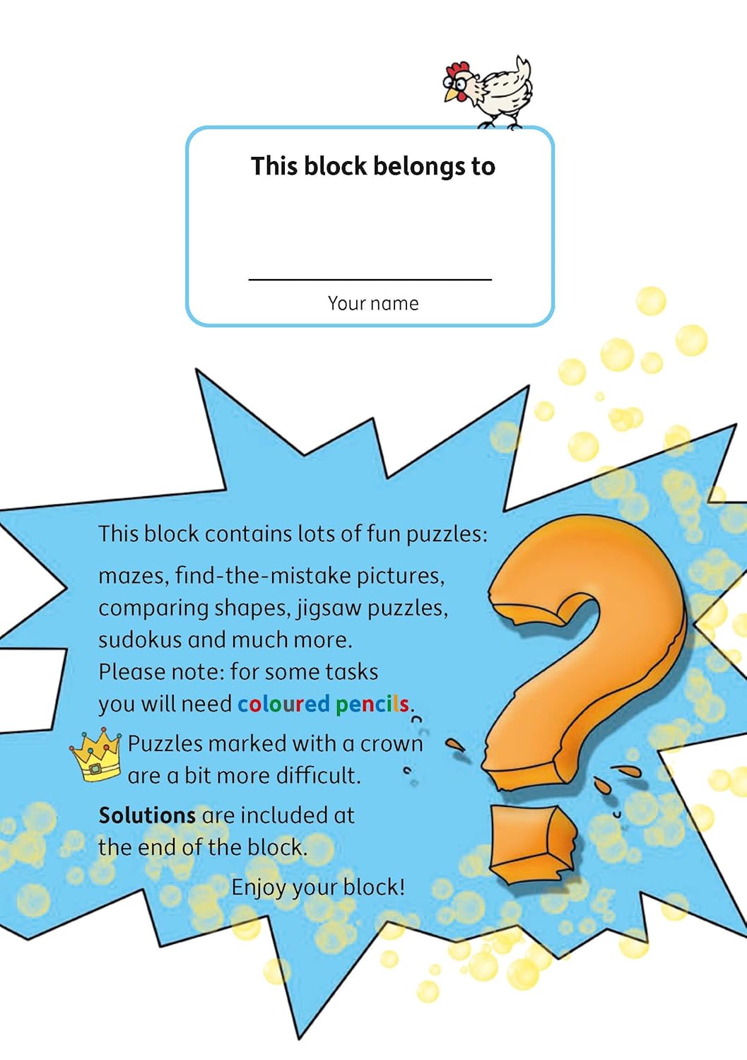 Puzzle Activity Book from 5 Years - Volume 2: Colourful Preschool Activity Books with Puzzle Fun: Labyrinth, Sudoku, Search and Find Books for Children, Promotes Concentration & Logical Thinking - Image 3