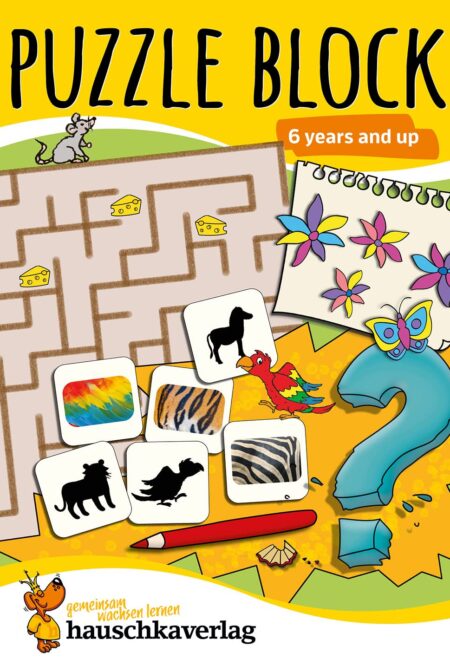 Puzzle Activity Book from 6 Years: Colourful Preschool Activity Books with Puzzle Fun - Labyrinth, Sudoku, Search and Find Books for Children, ... Logical Thinking: Puzzle Activity Books: 741