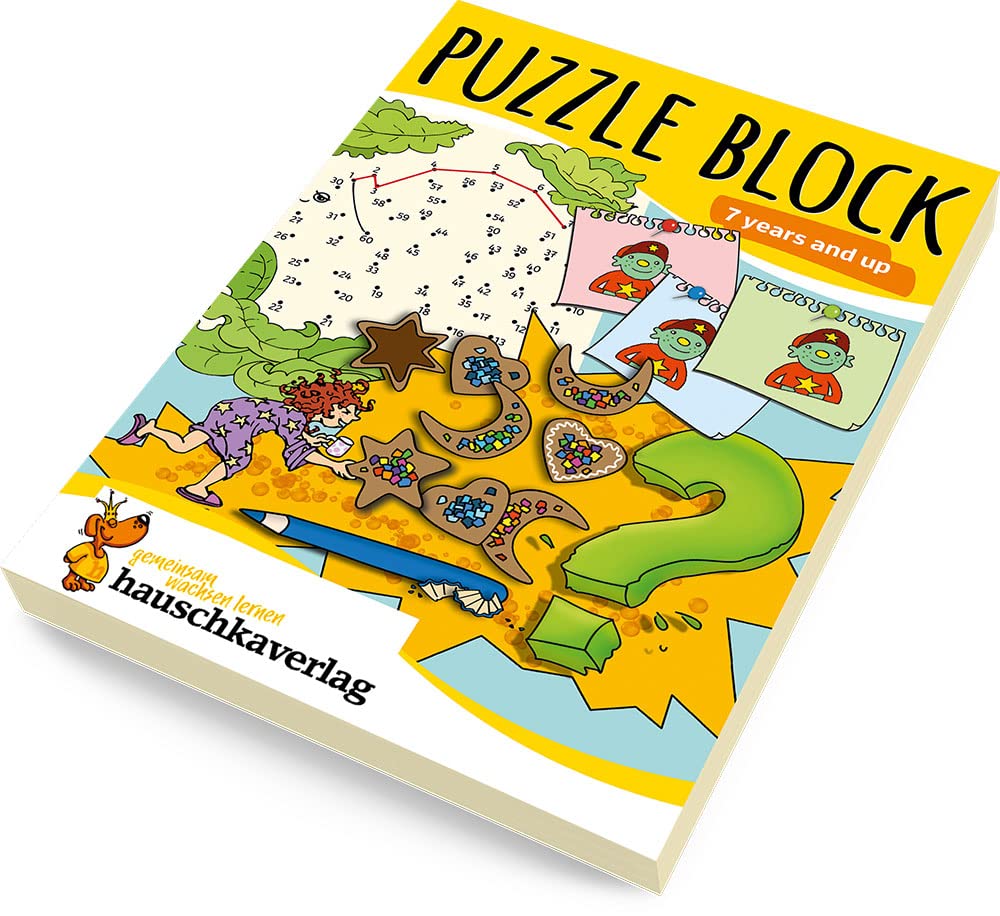 Puzzle Activity Book from 7 Years: Colourful Preschool Activity Books with Puzzle Fun: Labyrinth, Sudoku, Search and Find Books for Children, Promotes Concentration & Logical Thinking - Image 2