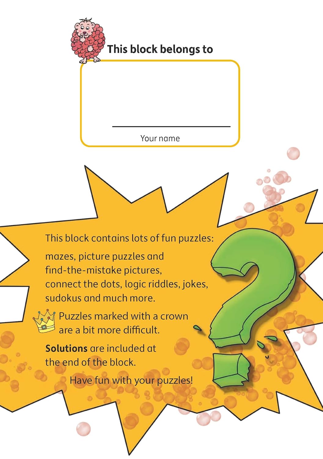 Puzzle Activity Book from 7 Years: Colourful Preschool Activity Books with Puzzle Fun: Labyrinth, Sudoku, Search and Find Books for Children, Promotes Concentration & Logical Thinking - Image 3