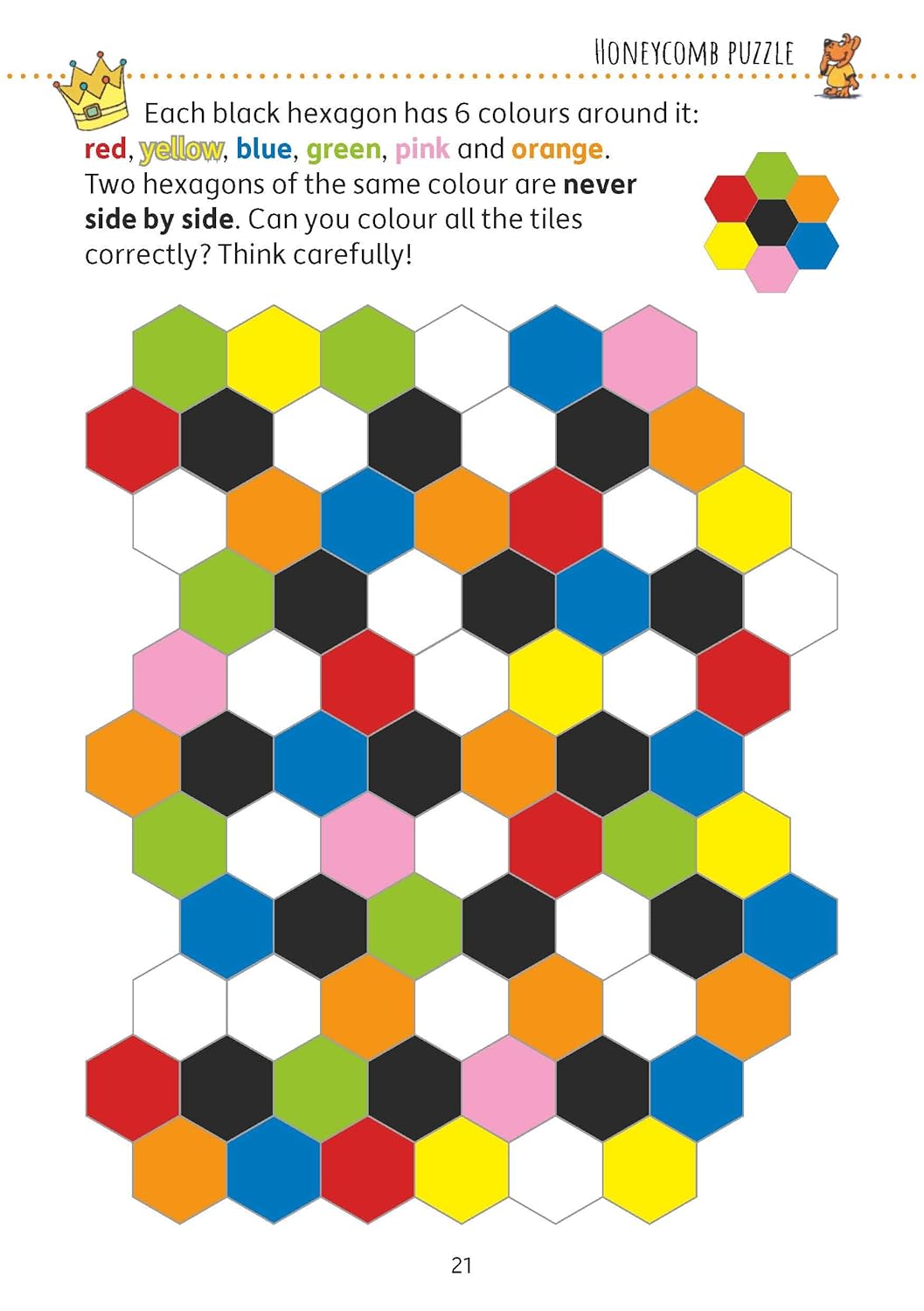 Puzzle Activity Book from 7 Years: Colourful Preschool Activity Books with Puzzle Fun: Labyrinth, Sudoku, Search and Find Books for Children, Promotes Concentration & Logical Thinking - Image 6