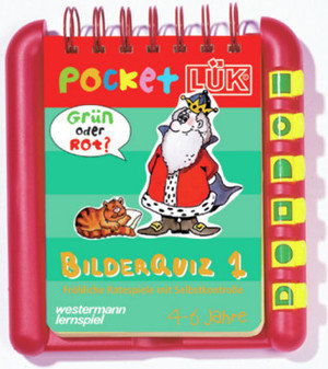 BilderQuiz, Kontrollgerät mit Spiralbuchblock - pocket LÜK