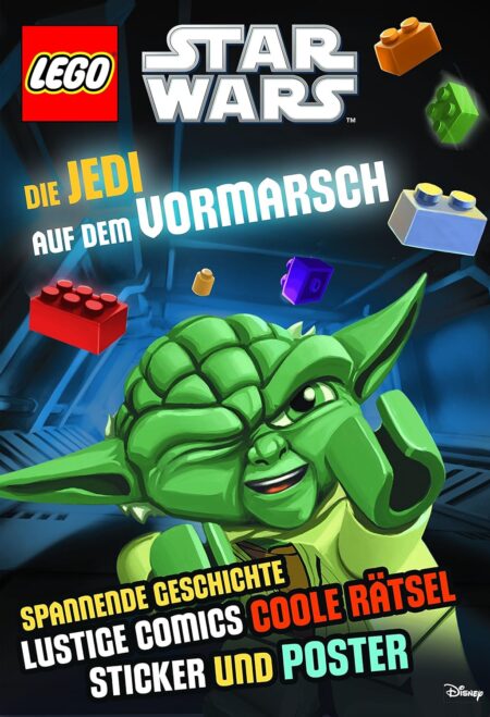 LEGO® Star Wars™ Die Jedi auf dem Vormarsch: mit Sticker und Poster: Spannende Geschichte, lustige Comics, coole Rätsel, Sticker und Poster
