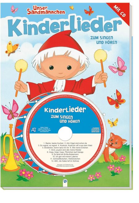Unser Sandmännchen. Kinderlieder mit CD
