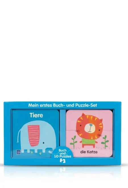 Mein erstes Buch- und Puzzle-Set Tiere