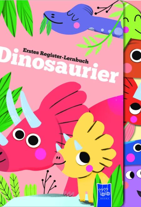 Erstes Register-Lernbuch: Dinosaurier